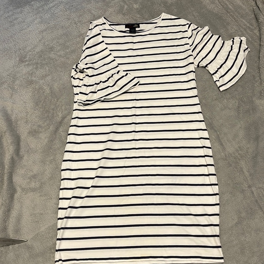 Trixie + Lulu Striped T-shirt Dress